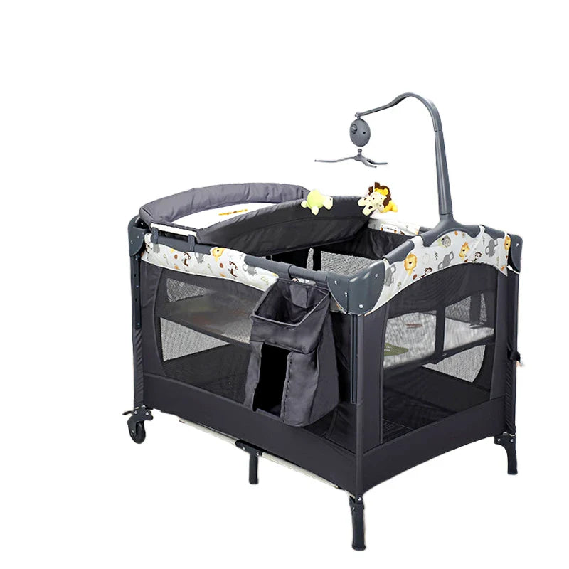 Patut multifunctional pentru bebelusi, AT PERFORMANCE®, - Confort, siguranta si design inovator, Gri